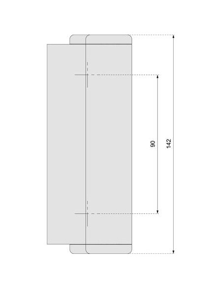 Fermeture automatique porte SORGHO DS6127 - Semi-automatique aluminium