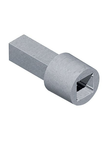 Carré rallongé zamak C 7 mm