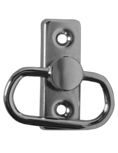 Anneau sur rosette Finition chromé - FERRURES MAP