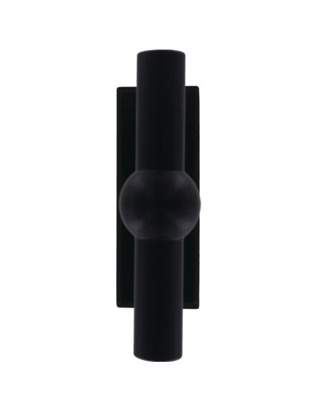 Bouton chemin de fer sur platine Laiton brossé mat - BRIONNE