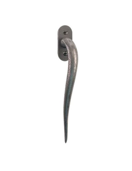Poignée de fenêtre sur platine ovale MÉLODY ROLLINGER FONTE