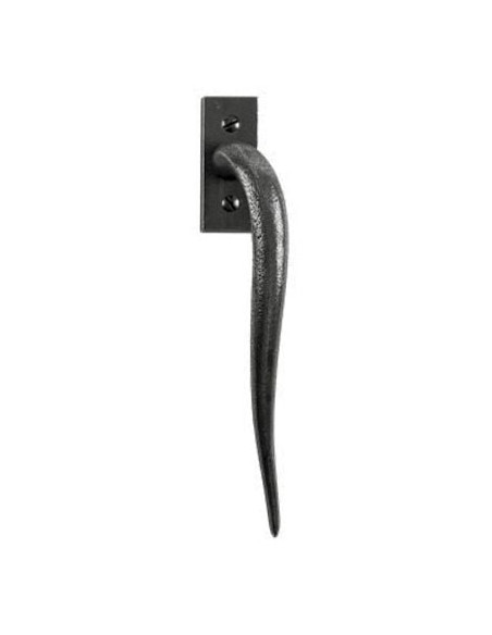 Poignée de fenêtre sur platine rectangle MÉLODY ROLLINGER FONTE