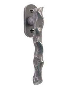 Poignée de fenêtre sur platine ovale GABY ROLLINGER FONTE