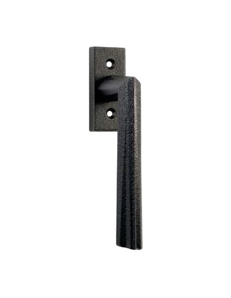 Poignée de fenêtre sur platine rectangle LOLA ROLLINGER FONTE