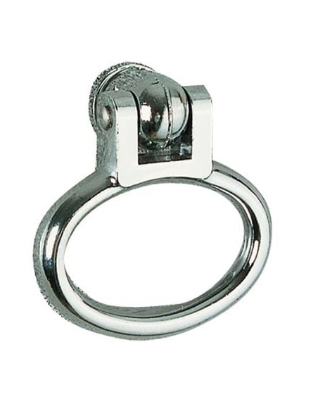 Boucle double chromée VACHETTE