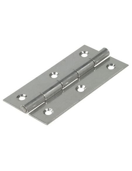 Charnière en inox type étroit