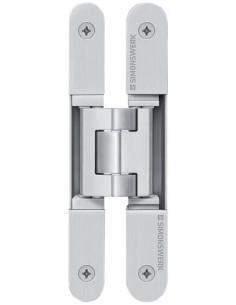Paumelle invisible TECTUS TE 340 3D charge 80 kg -... 2