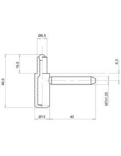 Fiche acier CGP 39 - partie mâle 2