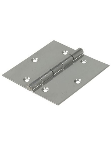 Charnière en inox type carré