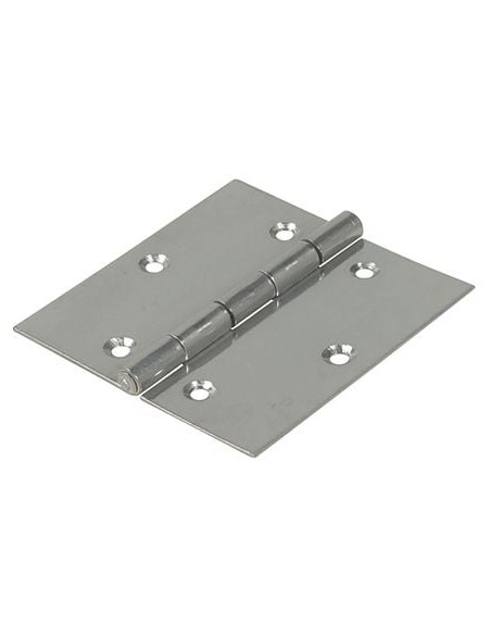 Charnière en inox type carré