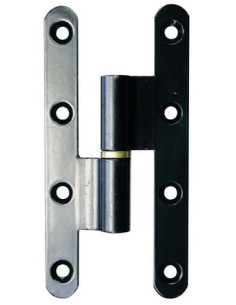Paumelle FO laser Époxy noir - FAURE ET FILS