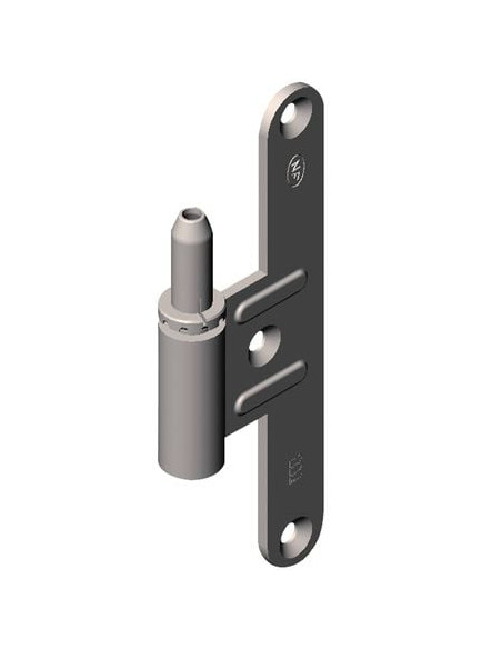Paumelle universelle NF pour menuiserie bois Lame mâle - MONIN