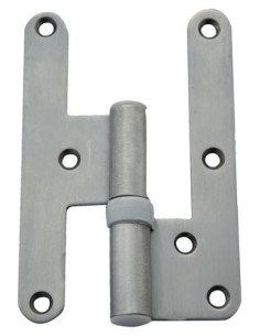Paumelle universelle pour menuiserie bois inox Avec lame... 2