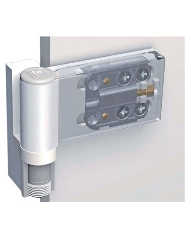 Paumelle universelle pour portes PVC Kt-ev - DR...