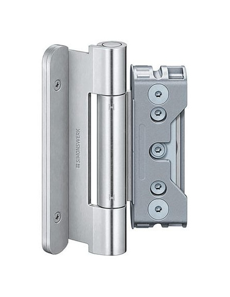 Paumelle porte bois thermique BAKA PROTECT 4010 3D - SIMONSWERK