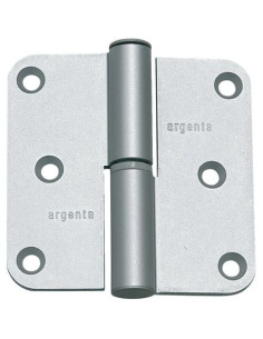 Paumelles de porte aluminium 80x80 mm - Charnières gauche...