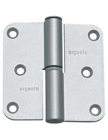 Paumelles de porte aluminium 80x80 mm -...