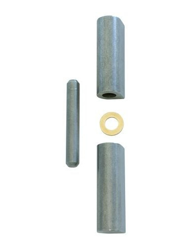Paumelle à souder axe libre Bague laiton -...