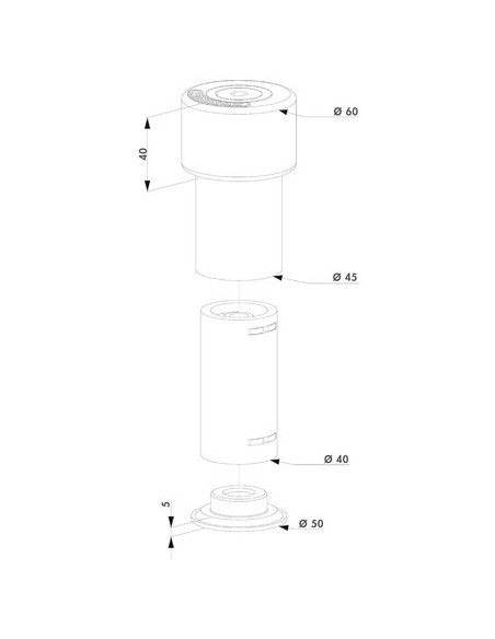 Butée GATESTOP LOCINOX