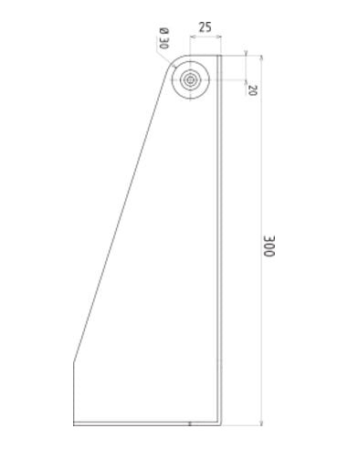 Butoir haut de porte DEVISMES