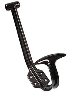 Porte-chapeau acier cambre