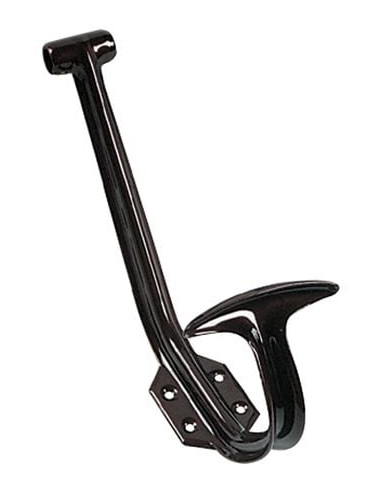 Porte-chapeau acier cambre