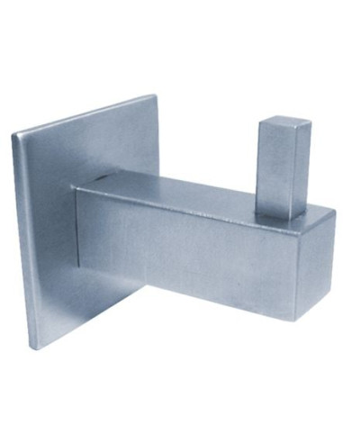Patère accroche tout inox Carrée - CADAP