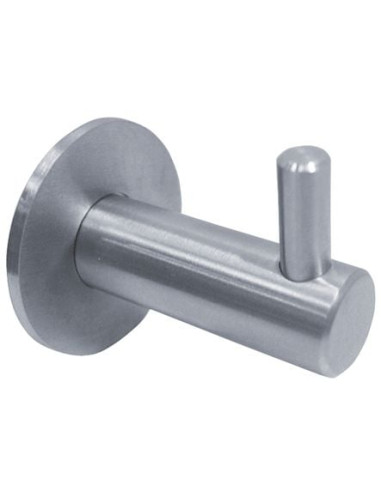 Patère accroche tout inox Carrée - CADAP