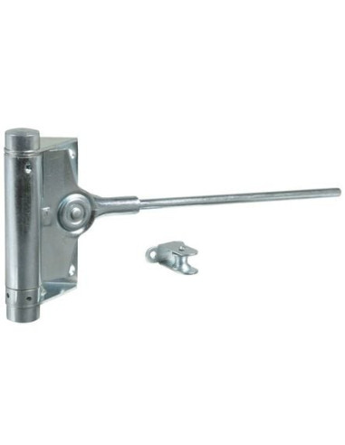 Ferme-porte à tige Acier zingué