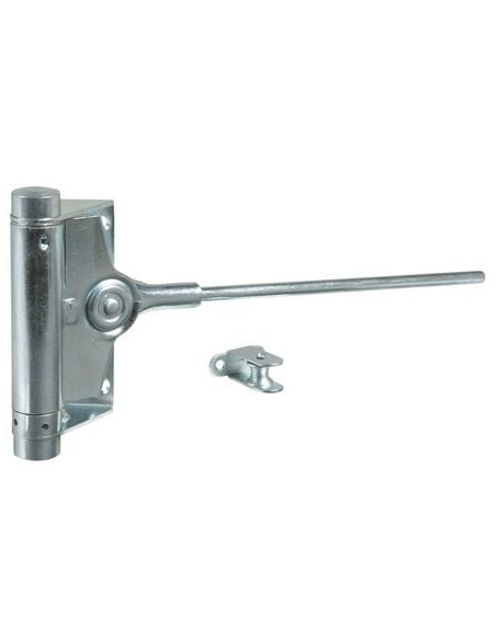 Ferme-porte à tige Acier zingué