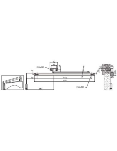Limiteur d'ouverture ISEO