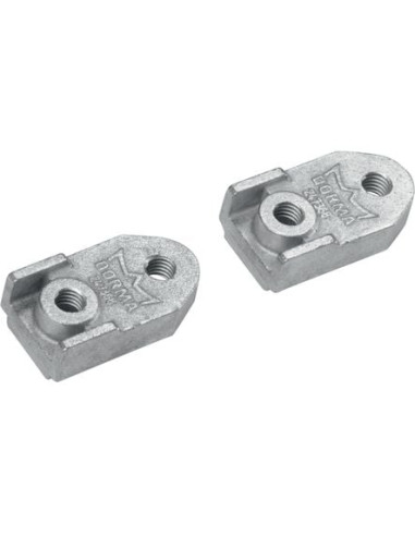 Paire de plaques de fixation pour glissière ITS...