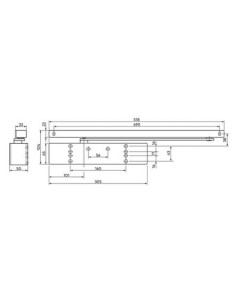 Ferme-porte TS 92 XEA Type G - DORMAKABA 2