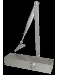 Kit ferme porte TS Prof CE en2-4 argent x8 DORMAKABA