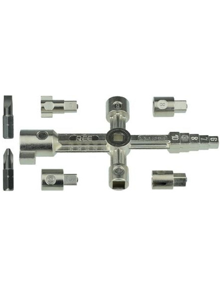 Outil multifonction : serrure, batteuse et trappe