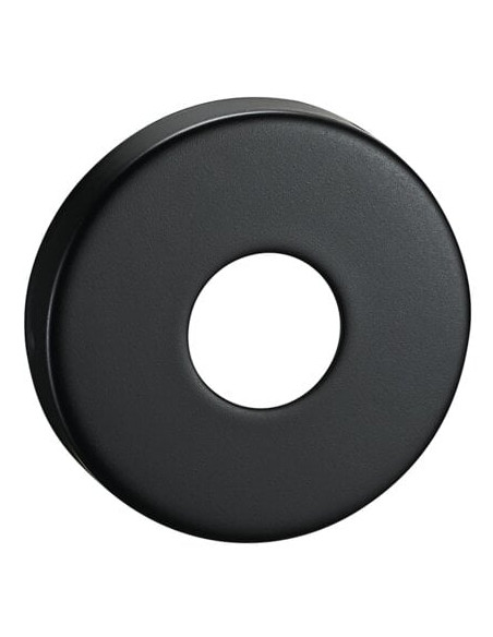 Rosace inox SJ gaine technique Finition noir mat - OPENLINE