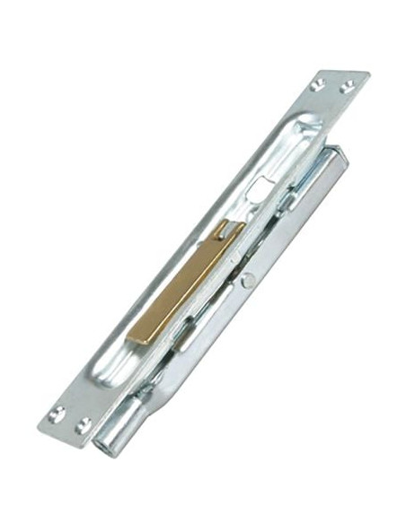 Verrou pour menuiserie métallique unidirectionnel têtière 24 mm