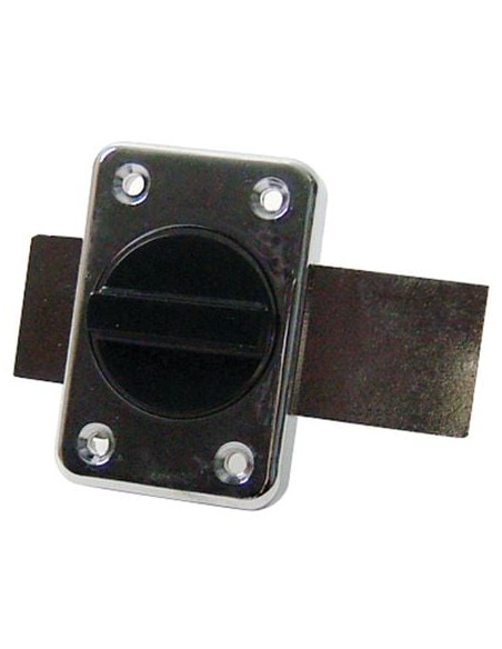 Verrou targette de WC Inox