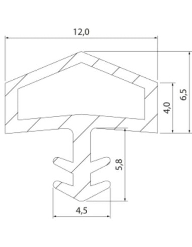 Joint S 0680 TPE type maison KISO