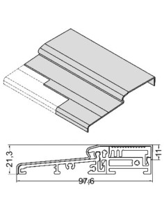 Profil PVC de protection