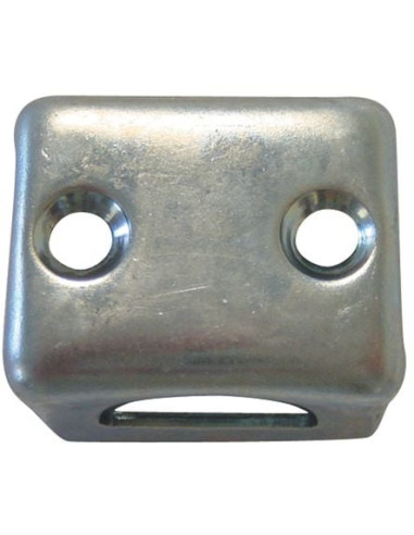 Gâche double hauteur pour tringle 16 x 6...