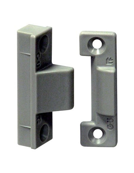 Fiche intermédiaire OF UNI-JET en sachet Jeu de 12 mm avec rainure Axe 9 mm - FERCO