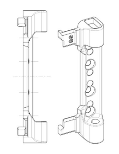 Palier compas s/axe unijet s 6-36026-20-0-1 FERCO
