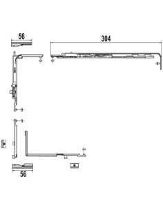 Boîte de base galicube inversé 1 vantail FAPIM