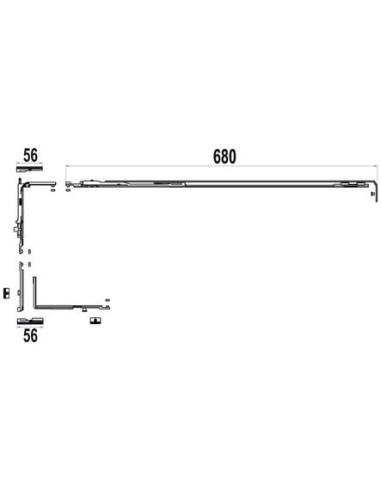 Boîte de base galicube inversé 1 vantail FAPIM