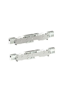 Paire de galets supplémentaires 400 kg pour LUCE 5102 FAPIM
