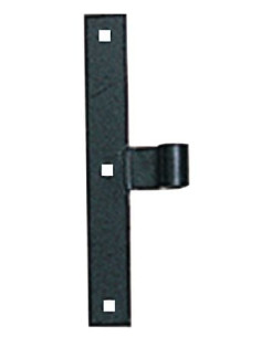 Penture verticale Acier poudré polyester noir - BURGAUD