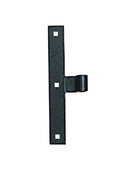 Penture verticale Acier poudré polyester noir - BURGAUD