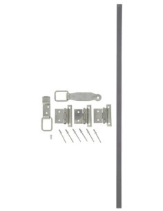 Tringle d'espagnolette plate inox poli 316 BURGAUD