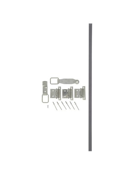 Tringle d'espagnolette plate inox poli 316 BURGAUD